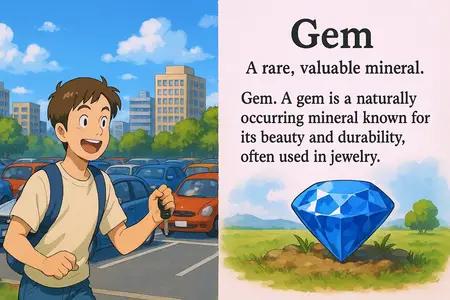 gem Simple Definition