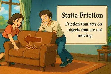 static friction Simple Definition