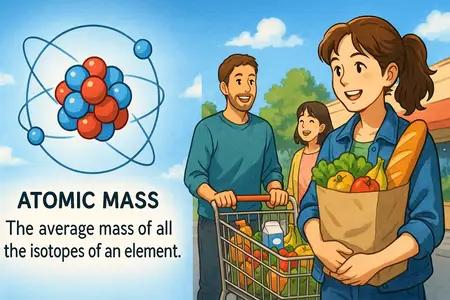atomic mass Simple Definition