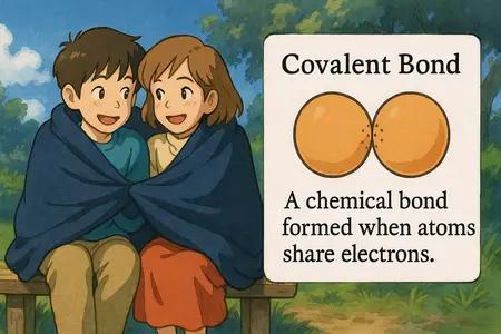 covalent bond Simple Definition
