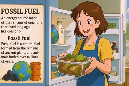 fossil fuel Simple Definition