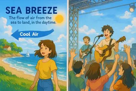 sea breeze Simple Definition