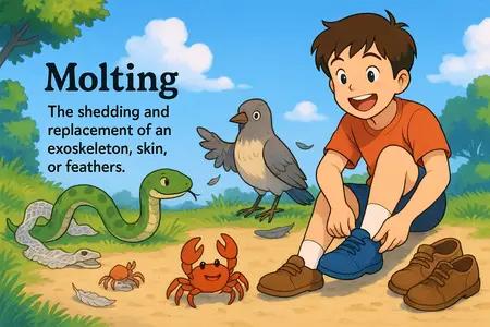 molting Simple Definition