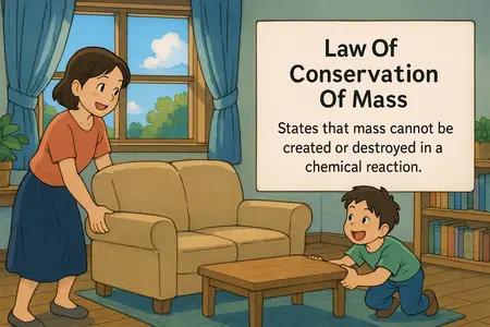 law of conservation of mass Simple Definition