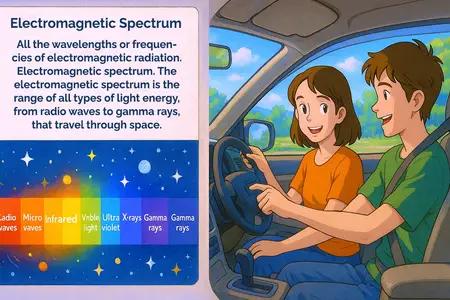 electromagnetic spectrum Simple Definition