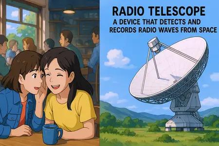 radio telescope Simple Definition