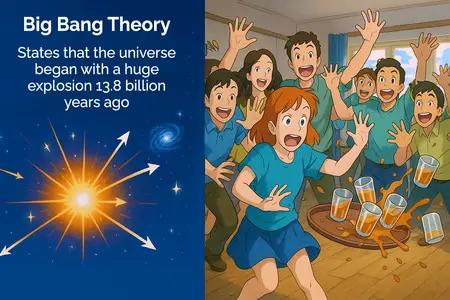 big bang theory Simple Definition