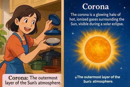 corona Simple Definition