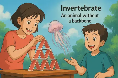 Watch invertebrate Simple Definition