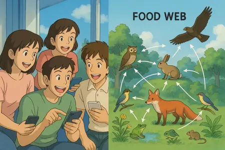 Watch food web Simple Definition