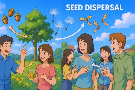 Watch seed dispersal Simple Definition