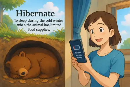 Watch hibernate Simple Definition