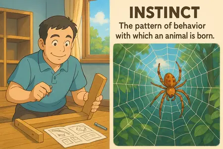 Watch instinct Simple Definition