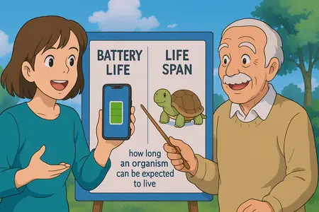 Watch life span Simple Definition