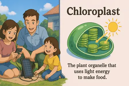 Watch chloroplast Simple Definition