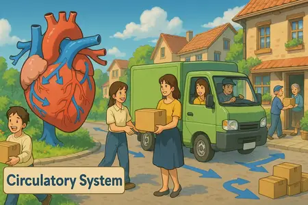 Watch circulatory system Simple Definition