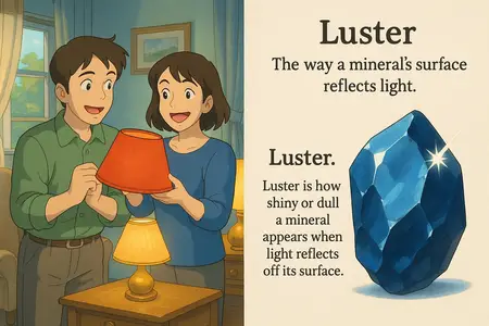 Watch luster Simple Definition