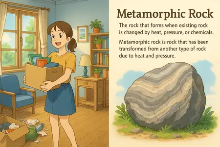 Watch metamorphic rock Simple Definition