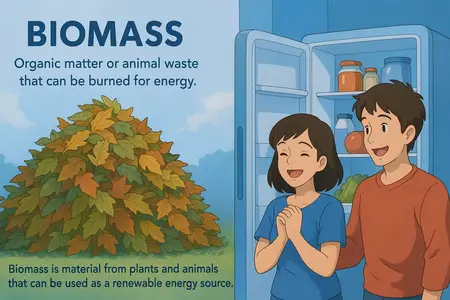 Watch biomass Simple Definition