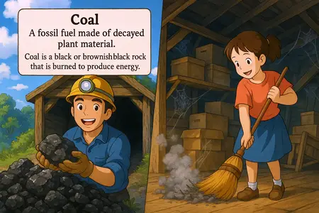 Watch coal Simple Definition