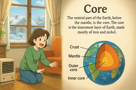 Watch core Simple Definition