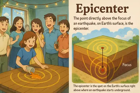 Watch epicenter Simple Definition