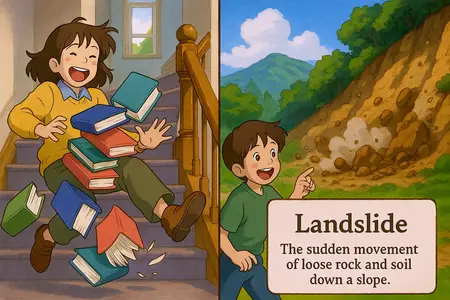 Watch landslide Simple Definition