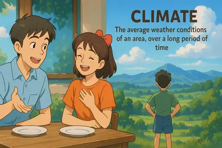 Watch climate Simple Definition