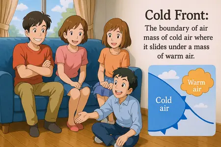 Watch cold front Simple Definition