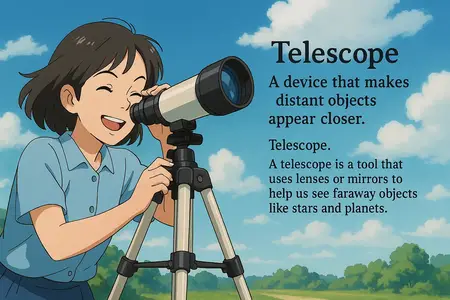 Watch telescope Simple Definition