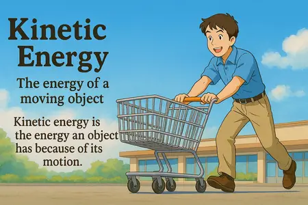 Watch kinetic energy Simple Definition