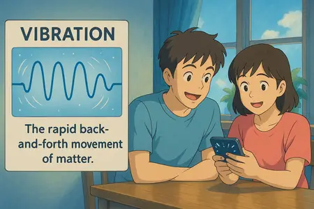 Watch vibration Simple Definition