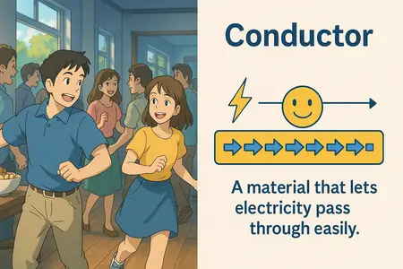 Watch conductor Simple Definition