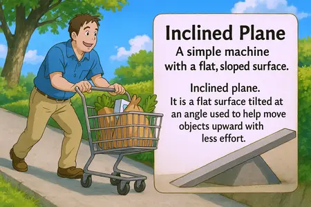 Watch inclined plane Simple Definition