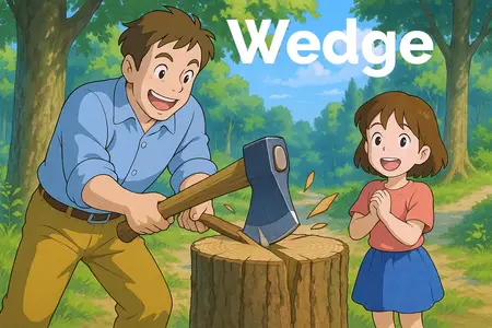Watch wedge Simple Definition