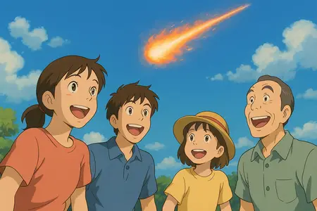 Watch meteor Simple Definition