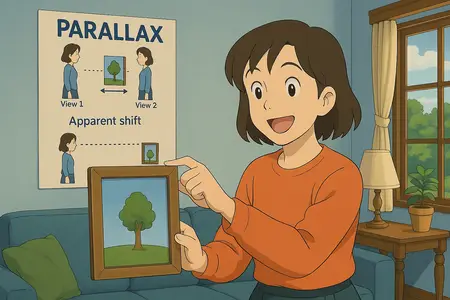 Watch parallax Simple Definition