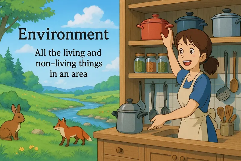 Environment Simple Definition