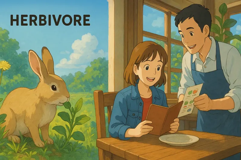 Herbivore Simple Definition