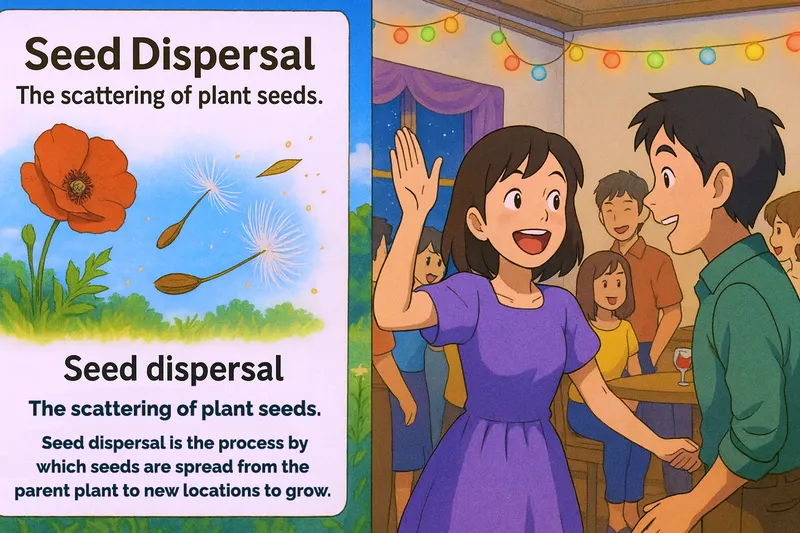 Seed Dispersal Simple Definition Seed Dispersal Simple Definition