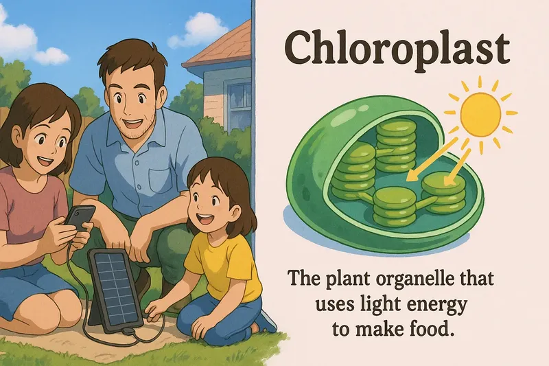 Chloroplast Simple Definition