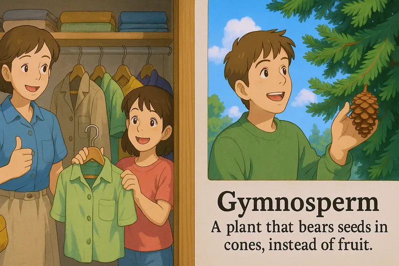 Gymnosperm Simple Definition