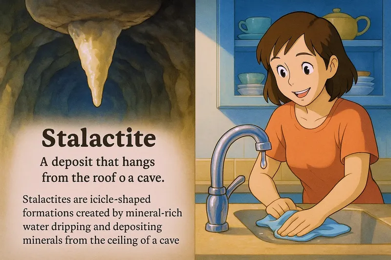 Stalactite Simple Definition Stalactite Simple Definition