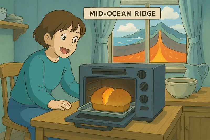 Mid Ocean Ridge Simple Definition