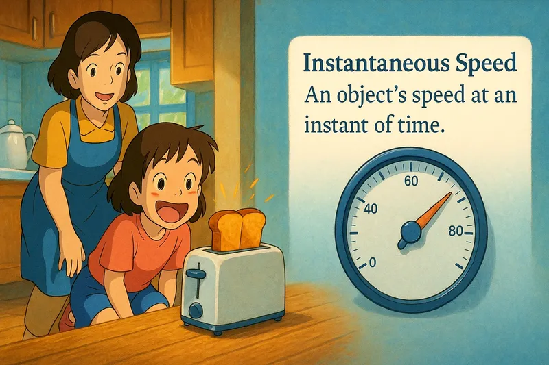 Instantaneous Speed Simple Definition