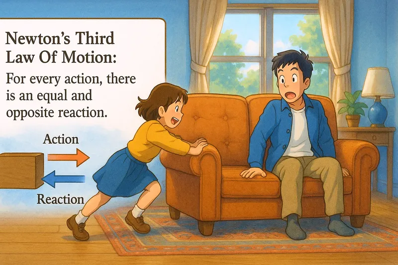 Newtons Third Law Of Motion Simple Definition