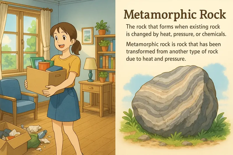 Metamorphic Rock Simple Definition
