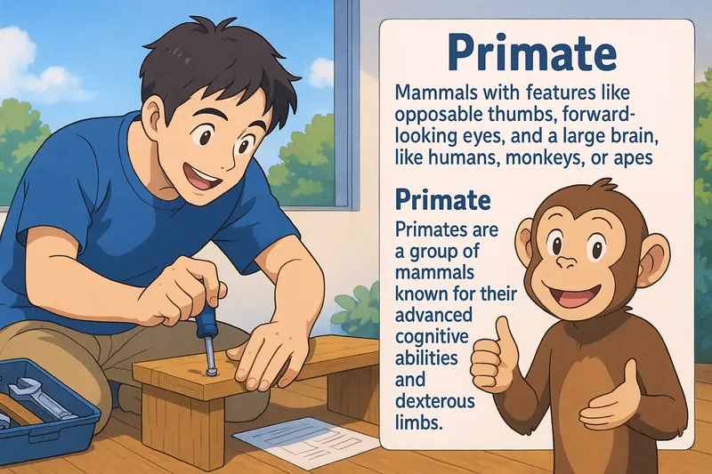 Primate Simple Definition