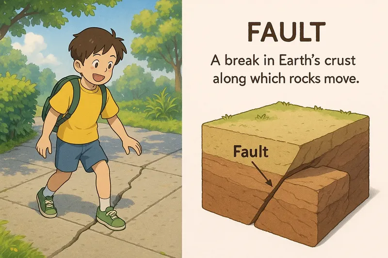 Fault Simple Definition