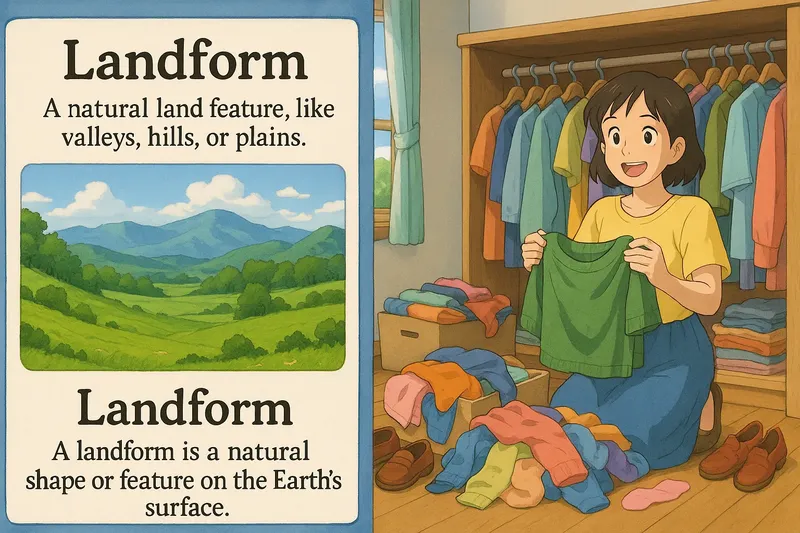 Landform Simple Definition